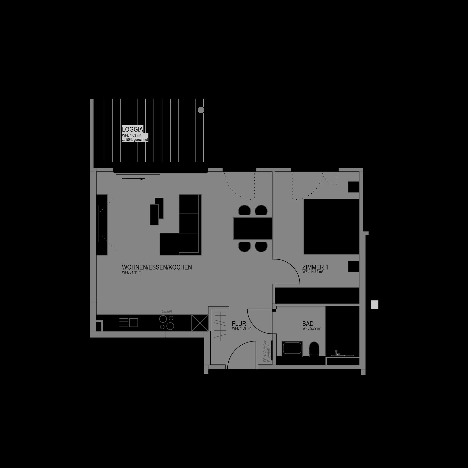 Einheit Wohnung 08